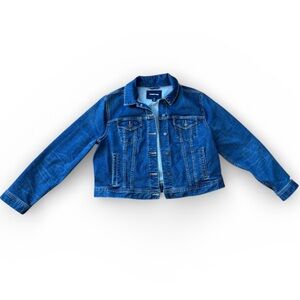Lands' End Classic Blue Jean Jacket